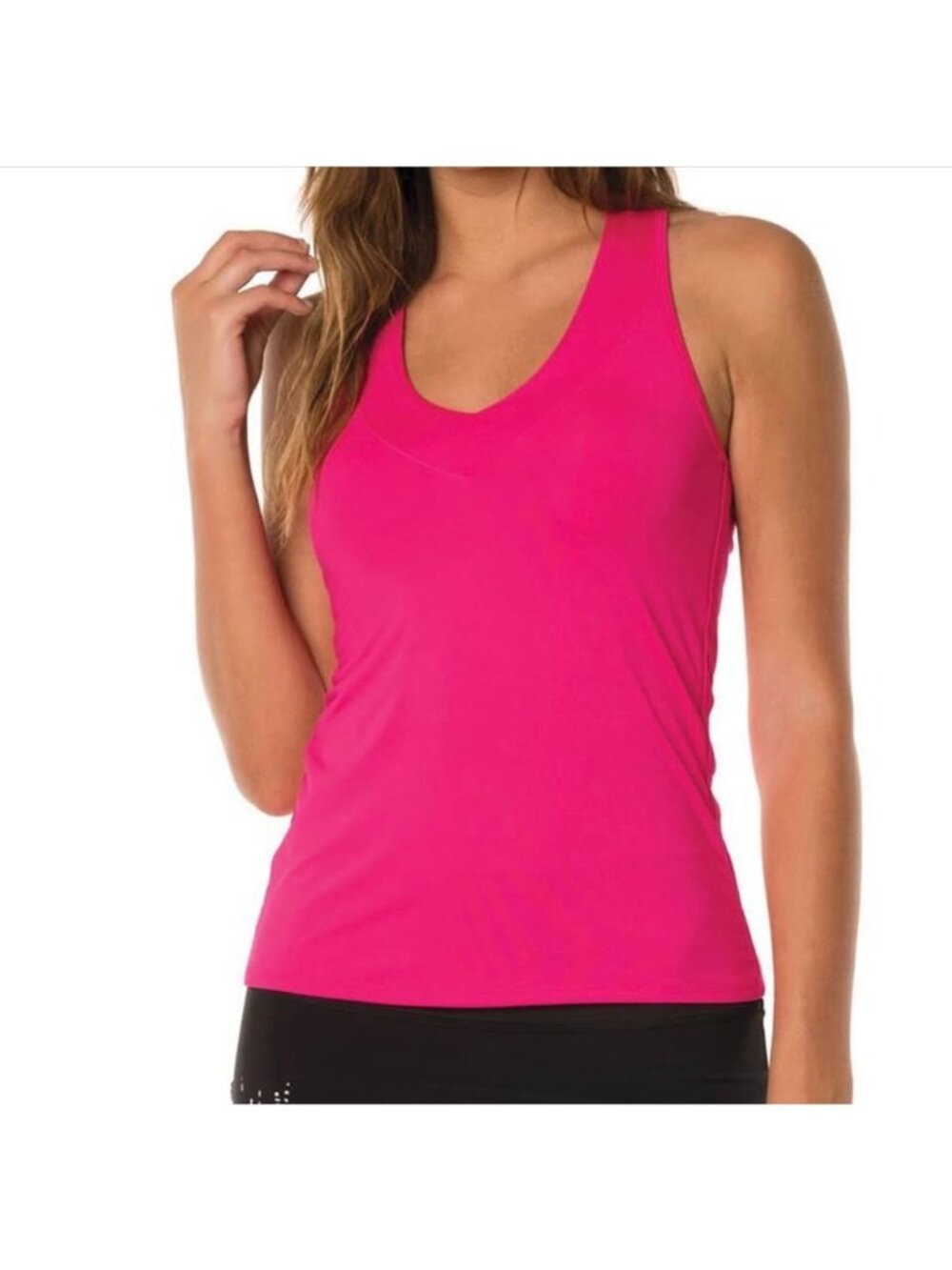 Lucky in Love Core V Neck Tank - sz 0-2